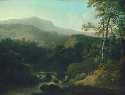 Landscape with Mountain Brook by Julius Caesar Ibbetson